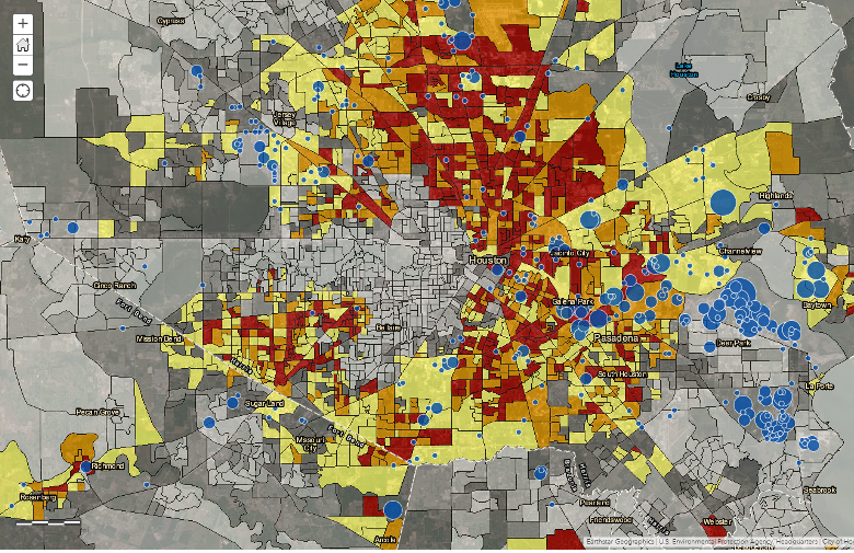 Demographics of the communities where TRI facilities are located