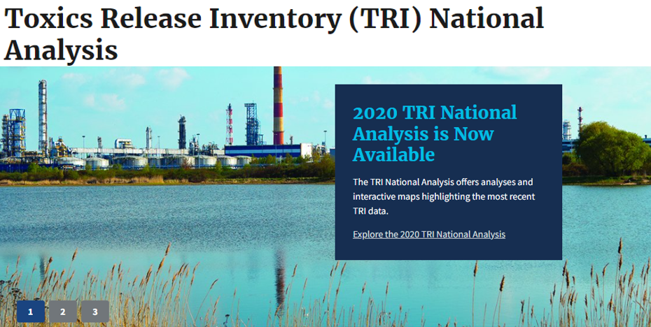 TRI National Analysis website