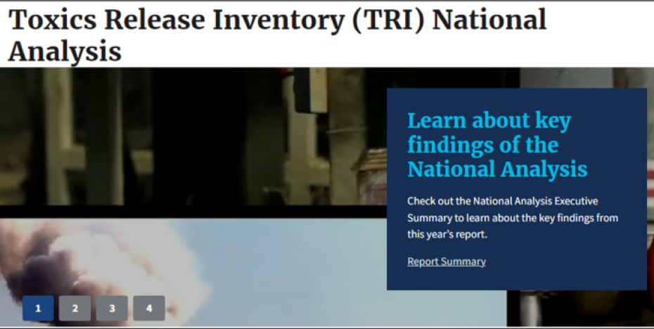 TRI National Analysis website